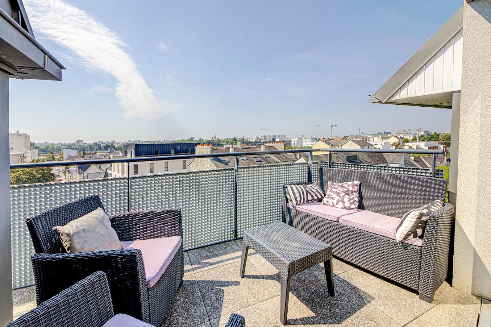 Le Maginot, T4 De Standing, Terrasse Et Parking Daire Rennes Dış mekan fotoğraf