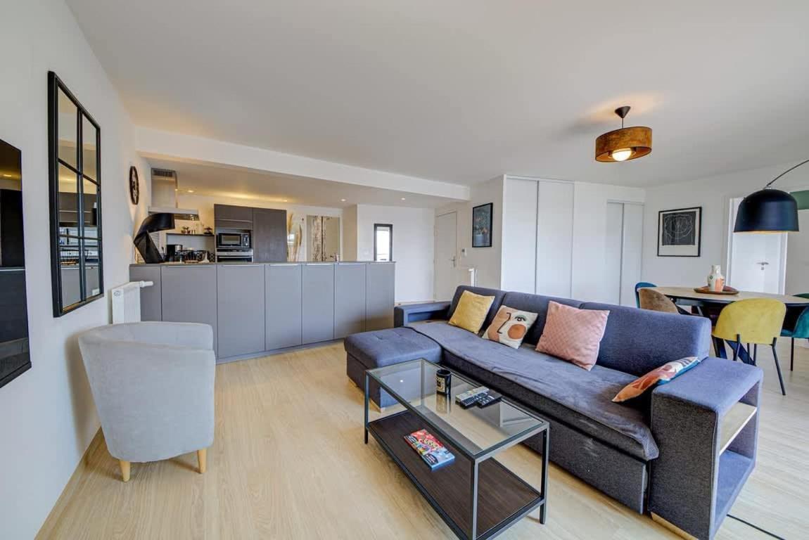 Le Maginot, T4 De Standing, Terrasse Et Parking Daire Rennes Dış mekan fotoğraf